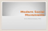 Modern  Social M ovements