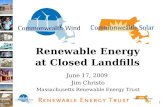 Renewable Energy  at Closed Landfills