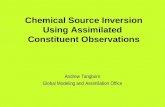 Chemical Source Inversion Using Assimilated   Constituent Observations