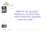 AMATS Air Quality Advisory Committee  Informational Update