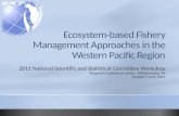 Ecosystem-based Fishery Management Approaches in the Western Pacific Region