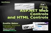 ASP.NET  Web  Controls and  HTML Controls