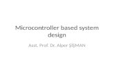 Microcontroller based system design