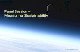Panel Session –  Measuring Sustainability