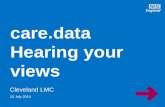 care.data Hearing your views
