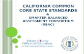 California Common Core State Standards &  SMARTER BALANCED ASSESSMENT CONSORTIUM (SBAC)
