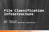 File Classification Infrastructure