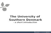 The University of  Southern Denmark - a short introduction
