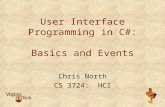 User Interface Programming in C#: Basics and Events
