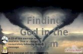 Finding God in the Storm