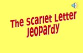 The Scarlet Letter Jeopardy