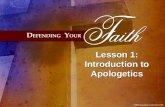 Lesson 1: Introduction to Apologetics