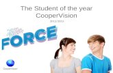 The Student of the year CooperVision