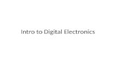 Intro to Digital Electronics