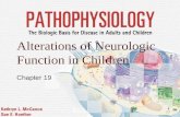 Alterations of Neurologic Function in Children