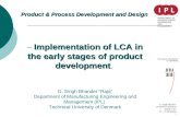 Product & Process Development and Design