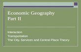 Economic Geography Part II