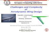 Challenges and Complexity of  Aerodynamic Wing Design