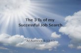 The 3 Ts of my  Successful Job Search