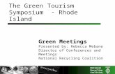 The Green Tourism Symposium  - Rhode Island