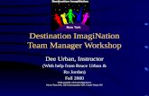 Destination ImagiNation Team Manager Workshop