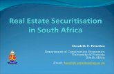Real Estate Securitisation in South Africa