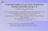 Doping  Profile of Low-Gain Avalanche Diodes (LGAD) using C-V