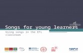 Songs for young learners