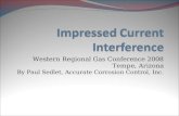 Impressed Current Interference