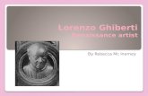 Lorenzo Ghiberti Renaissance artist