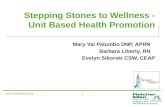Stepping Stones to Wellness - Unit Based Health Promotion