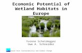 Economic Potential of Wetland Habitats in Europe