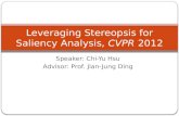 Leveraging Stereopsis for Saliency  Analysis,  CVPR  2012