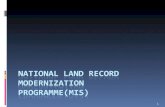 National Land Record Modernization Programme(MIS)