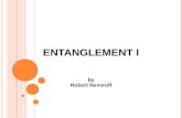 Entanglement I