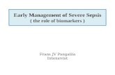 Early Management of Severe Sepsis ( the role of biomarkers )