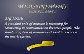 Measurement Lesson 2, Part 1