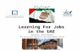 Learning For Jobs in the UAE