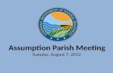 Assumption Parish Meeting