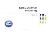 EBSCO admin Branding