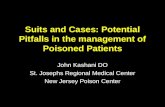 Suits and Cases: Potential Pitfalls in the management of Poisoned Patients
