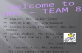 Welcome to HMS – TEAM 8