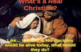 What’s a  Real  Christian?