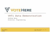 VHTi Data Demonstration