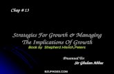 Strategies For Growth & Managing The Implications Of Growth Book by  Shepherd Hisrich,Peters