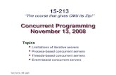 Concurrent Programming November 13, 2008
