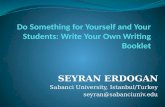 Do Something for Yourself and Your Students: Write Your Own Writing Booklet