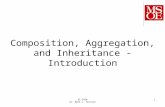 Composition, Aggregation, and Inheritance - Introduction