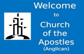Welcome  to Church  of  the  Apostles (Anglican)