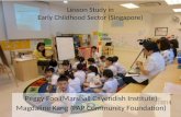Lesson Study in Early Childhood Sector (Singapore)